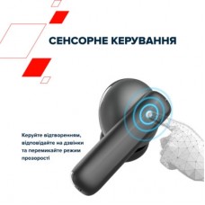 Наушники Canyon TWS-10 OnGo ANC ENC Graphite (CNS-TWS10B) - Фото