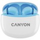 Наушники Canyon TWS-5 Blue (CNS-TWS5BL)