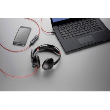 Наушники Poly BlackWire 5210 USB-A HS Mono Black (80R98AA) - Фото