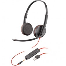 Наушники Poly BlackWire C3225 USB-A HS Stereo Black (80S11AA)