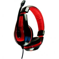 Навушники Media-Tech Nemesis USB Black-Red (MT3574) - Фото
