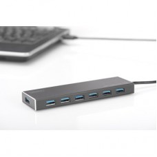 Концентратор Digitus USB 3.0 Hub, 7 Port (DA-70241-1) - Фото