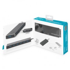 Концентратор Digitus USB 3.0 Hub, 7 Port (DA-70241-1) - Фото