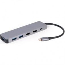 Концентратор Cablexpert USB-C 3-in-1 (A-CM-COMBO3-03) - Фото