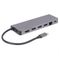 Концентратор Cablexpert USB-C 5-in-1 (A-CM-COMBO5-05) - Фото
