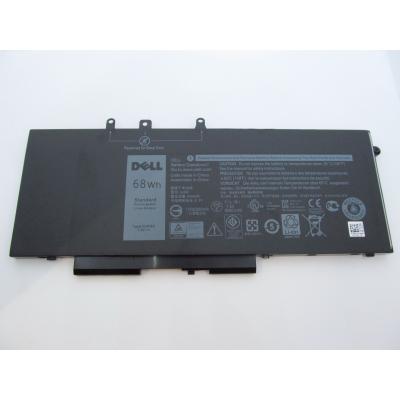 Акумулятор для ноутбука Dell Latitude 5480 GJKNX (long), 68 Wh (8500mAh), 4cell, 7.6V, Li- (A47312)