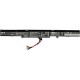 Акумулятор для ноутбука ASUS X450J A41-X550E, 37Wh (2500mAh), 4cell, 14.4V, Li-ion, black (A47765)
