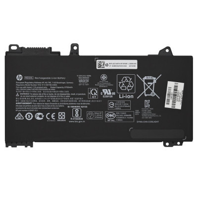 Акумулятор для ноутбука HP ProBook 450 G6 RE03XL, 45 Wh (3900mAh), 3cell, 11.55V, Li-ion (A47551)