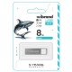 USB флеш накопитель Wibrand 8GB Shark Silver USB 2.0 (WI2.0/SH8U4S) USB флеш накопитель Wibrand 8GB Shark Silver USB 2.0 (WI2.0/SH8U4S)