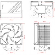 Кулер для процесора ID-Cooling Frozn A610 ARGB (FROZN A610 ARGB) - Фото