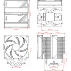 Кулер для процесора ID-Cooling Frozn A620 ARGB (FROZN A620 ARGB) - Фото