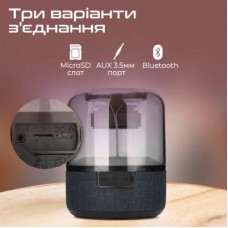 Акустична система Promate Glitz-L Black (glitz-l.black) - Фото