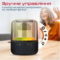 Акустична система Promate Glitz-L Black (glitz-l.black) - Фото