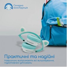 Наушники Promate Panda Aqua (panda.aqua) - Фото