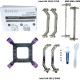 Кулер для процесора Zezzio ZH-C400 V2 ARGB/SRGB Ultra Fan