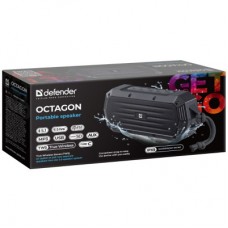Акустична система Defender Octagon Bluetooth Black (65039) - Фото