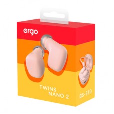 Наушники Ergo BS-530 Twins Nano 2 Pink (BS-530P) - Фото