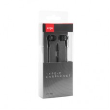 Наушники Ergo VM-735 Type-C Earphones Black (VM-735K) - Фото