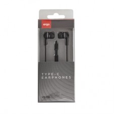 Наушники Ergo VM-735 Type-C Earphones Black (VM-735K) - Фото