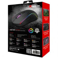Мышка Xtrike ME GW-611 Wireless RGB Black (GW-611) - Фото