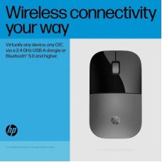 Мышка HP Z3700 Dual Wireless/Bluetooth Silver (758A9AA) - Фото