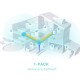 Точка доступу Wi-Fi TP-Link DECO-X50-1-PACK Точка доступу Wi-Fi TP-Link DECO-X50-1-PACK