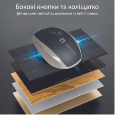 Мышка Promate Breeze Wireless Gold (breeze.gold) - Фото