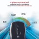 Мышка Promate Breeze Wireless Silver (breeze.silver)