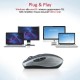 Мышка Promate Breeze Wireless Silver (breeze.silver)