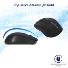 Мышка Promate Clix-8 Wireless Black (clix-8.black) - Фото