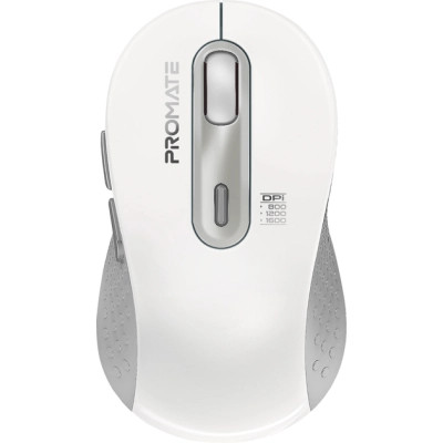 Мышка Promate Ken Wireless/Bluetooth White (ken.white)