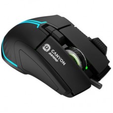 Мышка Canyon Fortnax GM-636 RGB USB Black (CND-SGM636B) - Фото