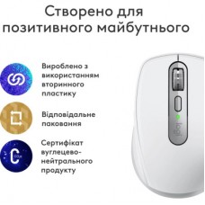 Мишка Logitech MX Anywhere 3S для MAC Wireless Pale Grey (910-006946) - Фото