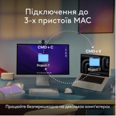 Мишка Logitech MX Anywhere 3S для MAC Wireless Pale Grey (910-006946) - Фото