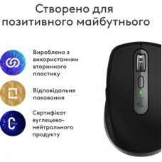 Мишка Logitech MX Anywhere 3S для MAC Wireless Space Grey (910-006947) - Фото