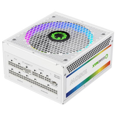 Блок живлення Gamemax 1050 W (RGB1050 PRO WH (ATX3.0/3.1 PCI)