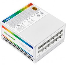 Блок живлення Gamemax 750 W (RGB 750 PRO WH (ATX3.0/3.1 PCI) - Фото