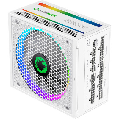 Блок живлення Gamemax 850 W (RGB 850 PRO WH (ATX3.0/3.1 PCI)