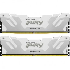 Модуль памяти для компьютера DDR5 32GB (2x16GB) 7200 MHz Renegade White XMP Kingston Fury (ex.HyperX) Модуль памяти для компьютера DDR5 32GB (2x16GB) 7200 MHz Renegade White XMP Kingston Fury (ex.HyperX)