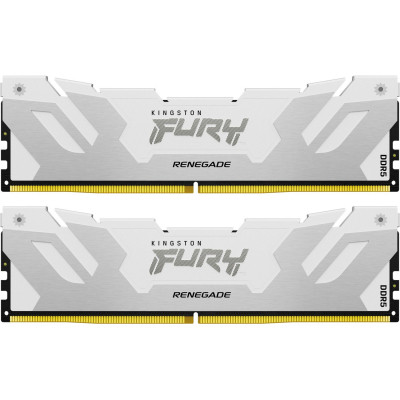 Модуль пам'яті для комп'ютера DDR5 32GB (2x16GB) 7200 MHz Renegade White XMP Kingston Fury (ex.HyperX)