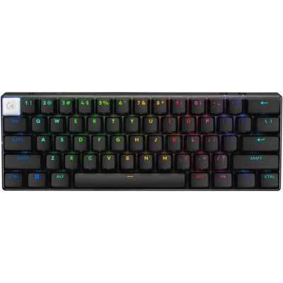 Клавиатура Logitech G Pro X 60 Lightspeed GX Tactile Wireless/Bluetooth UA Black (920-011911)