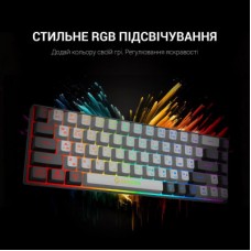 Клавіатура GamePro GK935 Wireless LED Black (GK935) - Фото
