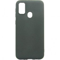 Чохол для мобільного телефона Dengos Carbon Samsung Galaxy M21, grey (DG-TPU-CRBN-61) (DG-TPU-CRBN-61) - Фото