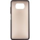Чохол для мобільного телефона Dengos Matt POCO X3, black (DG-TPU-MATT-68)