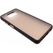 Чохол для мобільного телефона Dengos Matt POCO X3, black (DG-TPU-MATT-68) - Фото