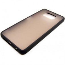 Чохол для мобільного телефона Dengos Matt POCO X3, black (DG-TPU-MATT-68) - Фото