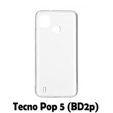 Чохол для мобільного телефона BeCover Tecno Pop 5 (BD2p) 2/32Gb Transparancy (707626) - Фото