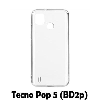 Чохол для мобільного телефона BeCover Tecno Pop 5 (BD2p) 2/32Gb Transparancy (707626)