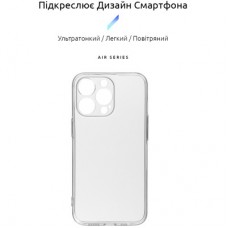 Чохол для мобільного телефона Armorstandart Air Series Apple iPhone 13 Pro Camera cover Transparent (ARM61255) Чохол для мобільного телефона Armorstandart Air Series Apple iPhone 13 Pro Camera cover Transparent (ARM61255) - Фото