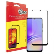 Чехол для мобильного телефона Dengos Kit for Samsung Galaxy A05 (A055) case + glass (Black) (DG-KM-07) - Фото